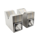 Magnet V-blok 100x50x80 mm med on/off funktion (2 stk)